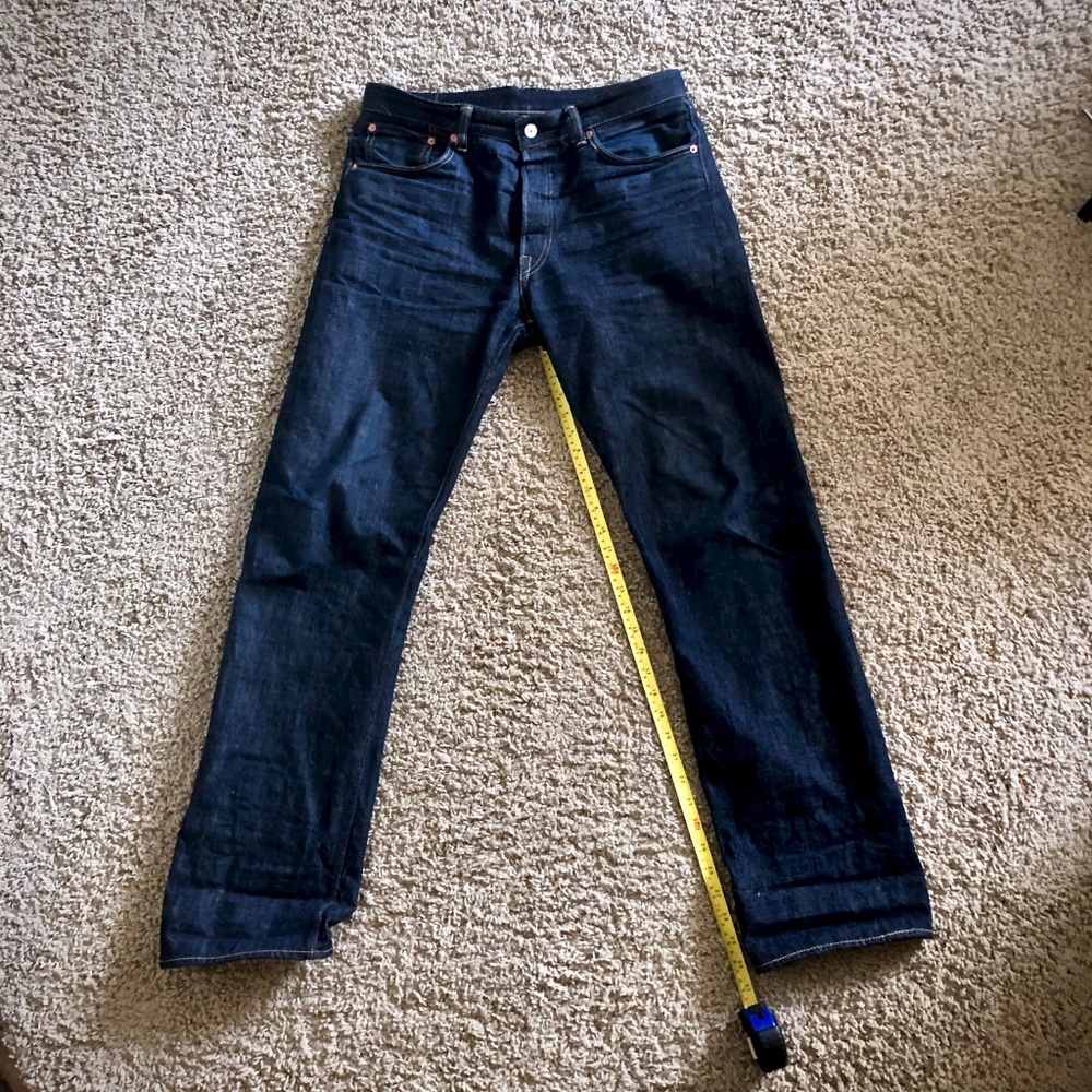 Warehouse & Co. Lot 1001, Raw Selvedge Jeans